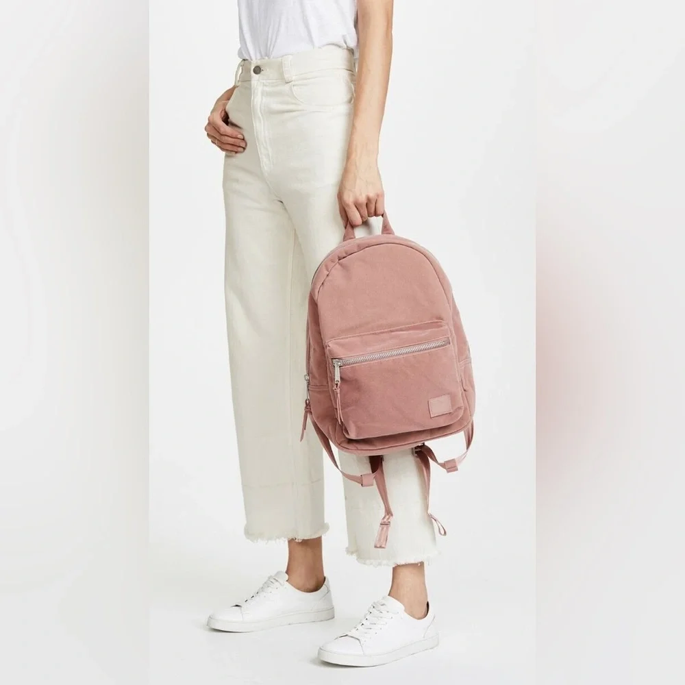 HERSCHEL Supply Co. Grove Velvet Backpack Dusty Pink